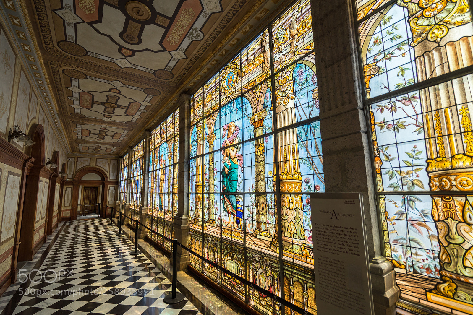 Sony a7 II sample photo. Chapultepec castle`s glass photography