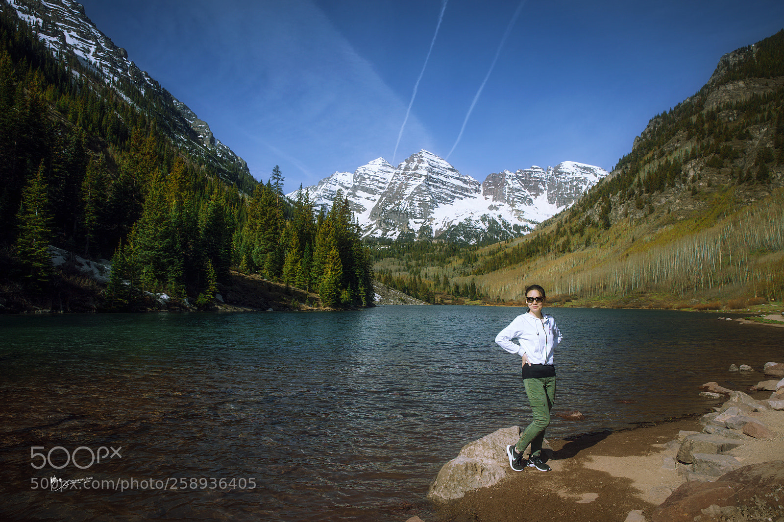 Canon EOS 5D Mark IV sample photo. Maroon bells 留影 photography