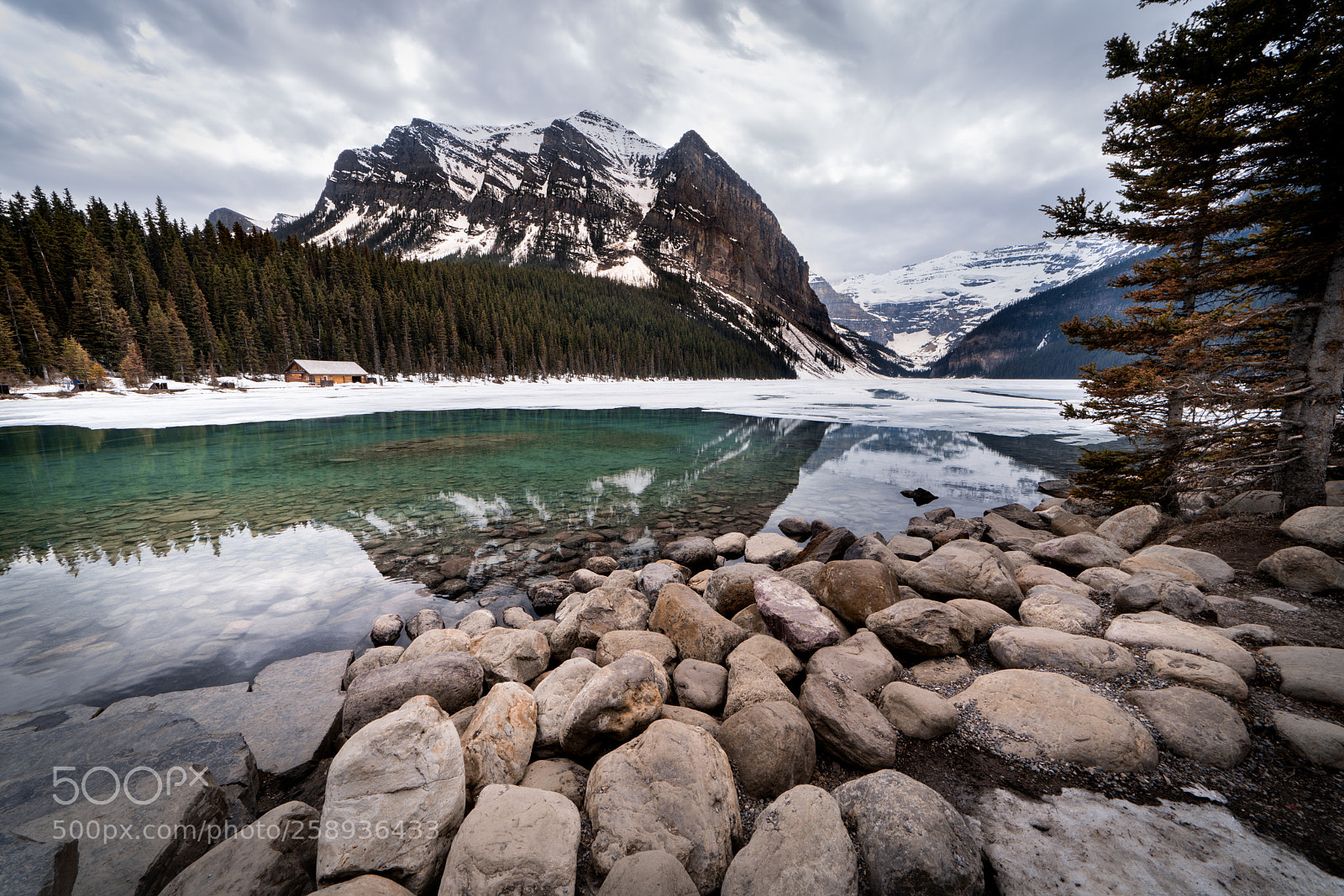 Sony a7R III sample photo. Serenity of lake louise photography