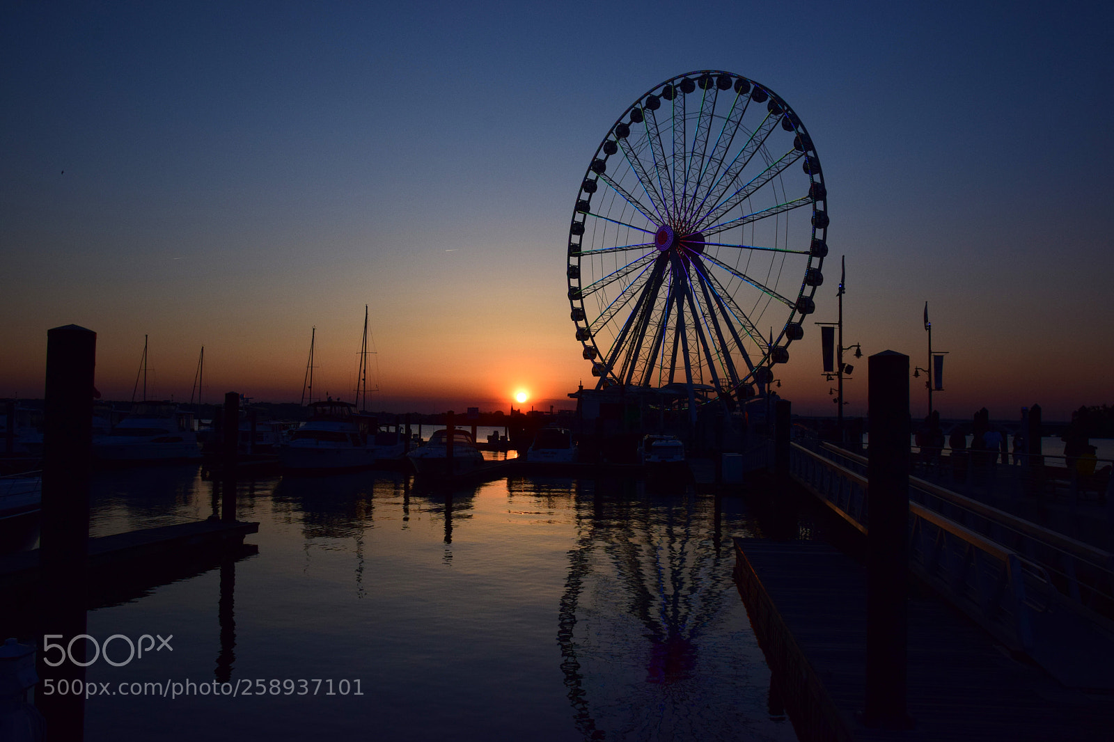 Nikon D5300 sample photo. Dockside dusk ii photography