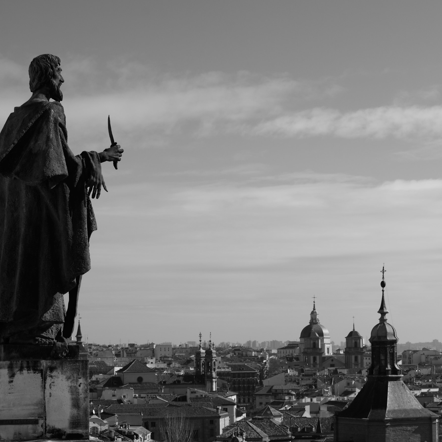 overlook the city in Spain