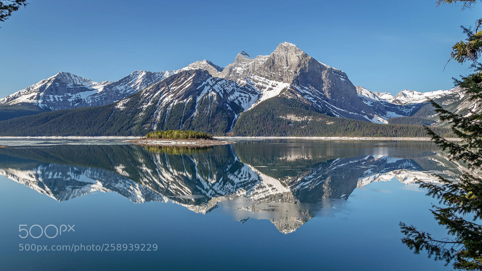 Canon EOS 6D sample photo. Upper kananaskis lake reflection photography