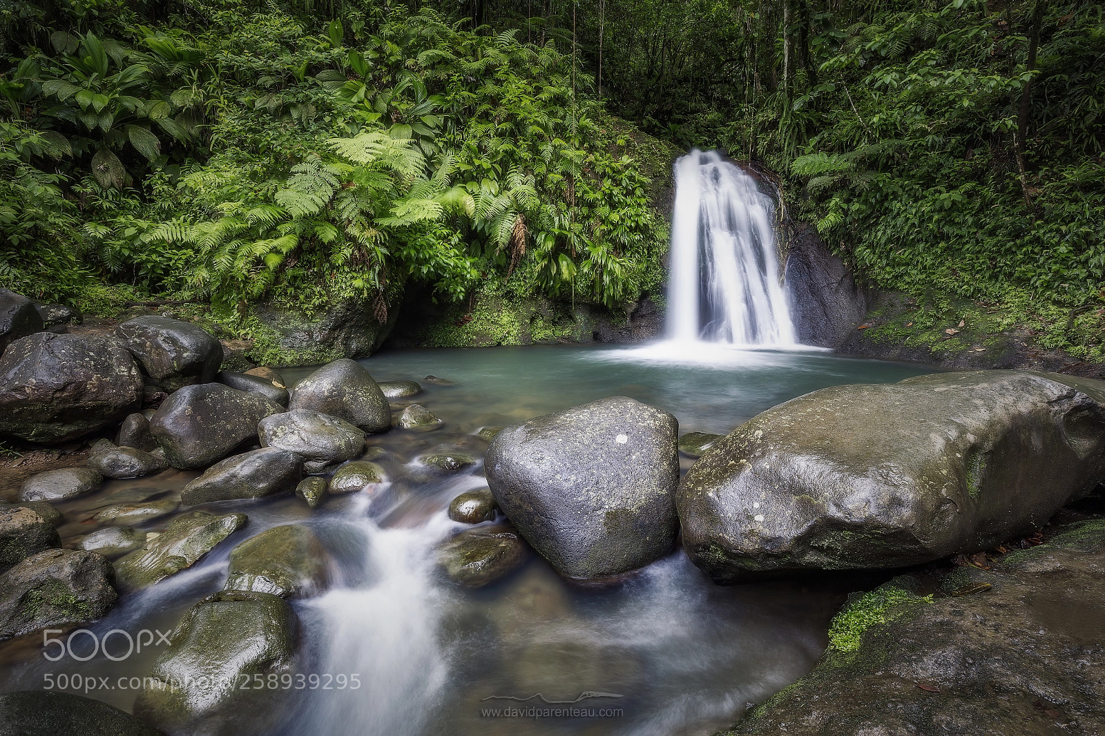 Canon EOS 6D sample photo. Tropical waterfall photography