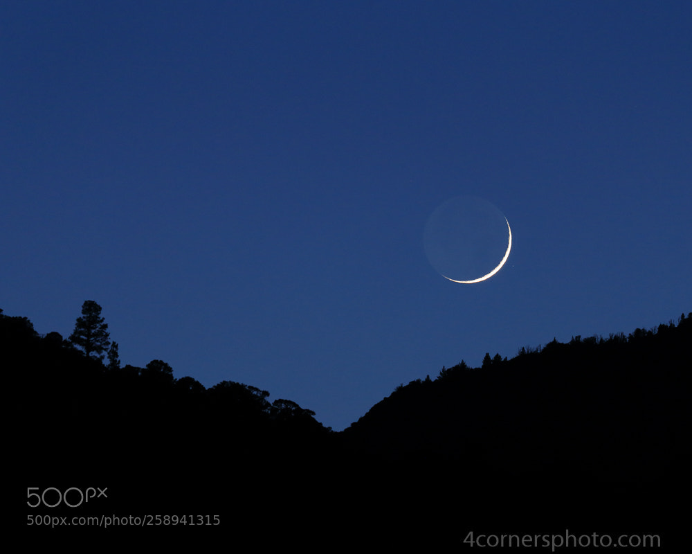 Canon EOS 6D sample photo. Setting moon and williams photography