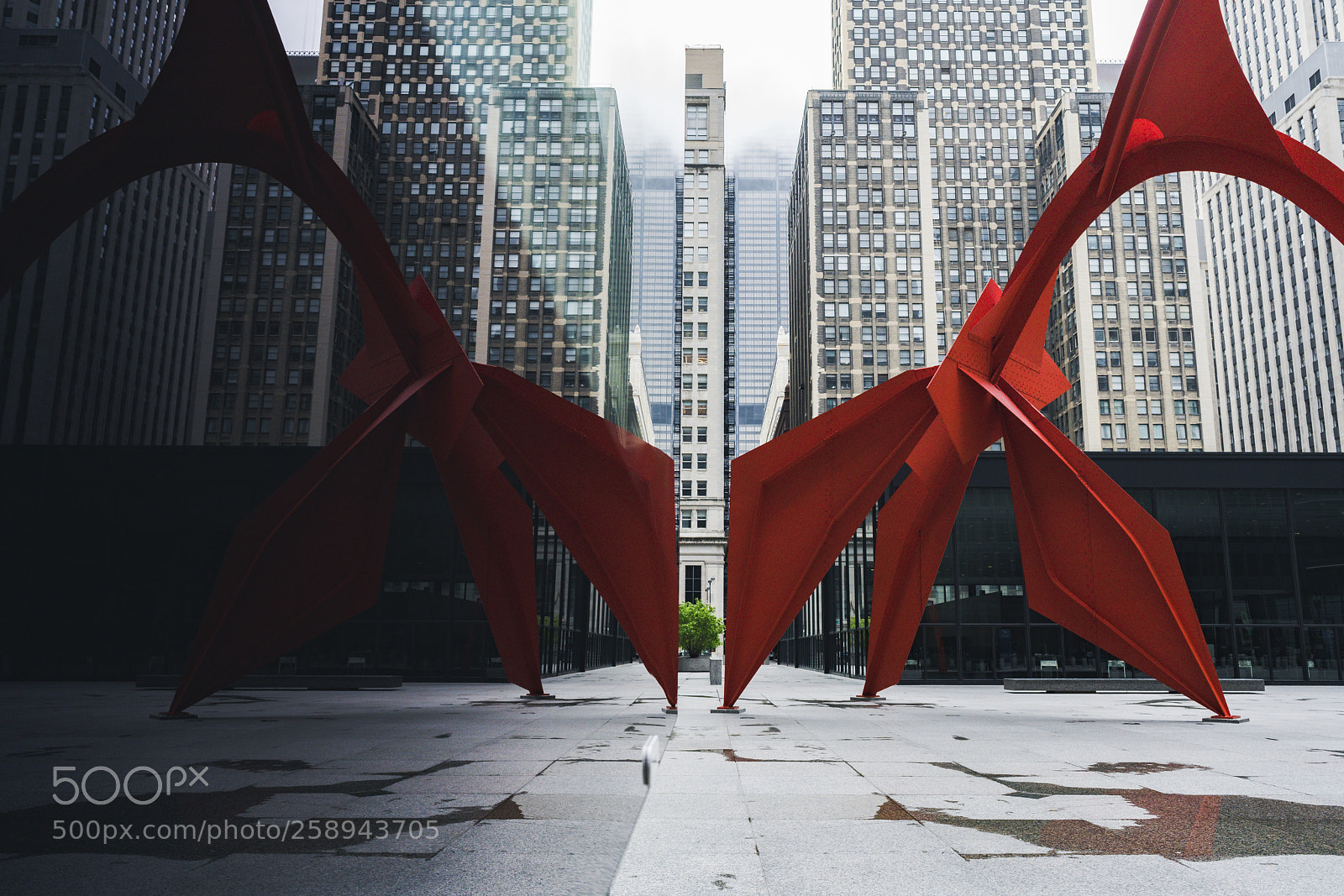 Sony a7R III sample photo. City reflection photography
