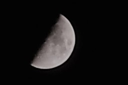 Nikon D5200 sample photo. Moon photography