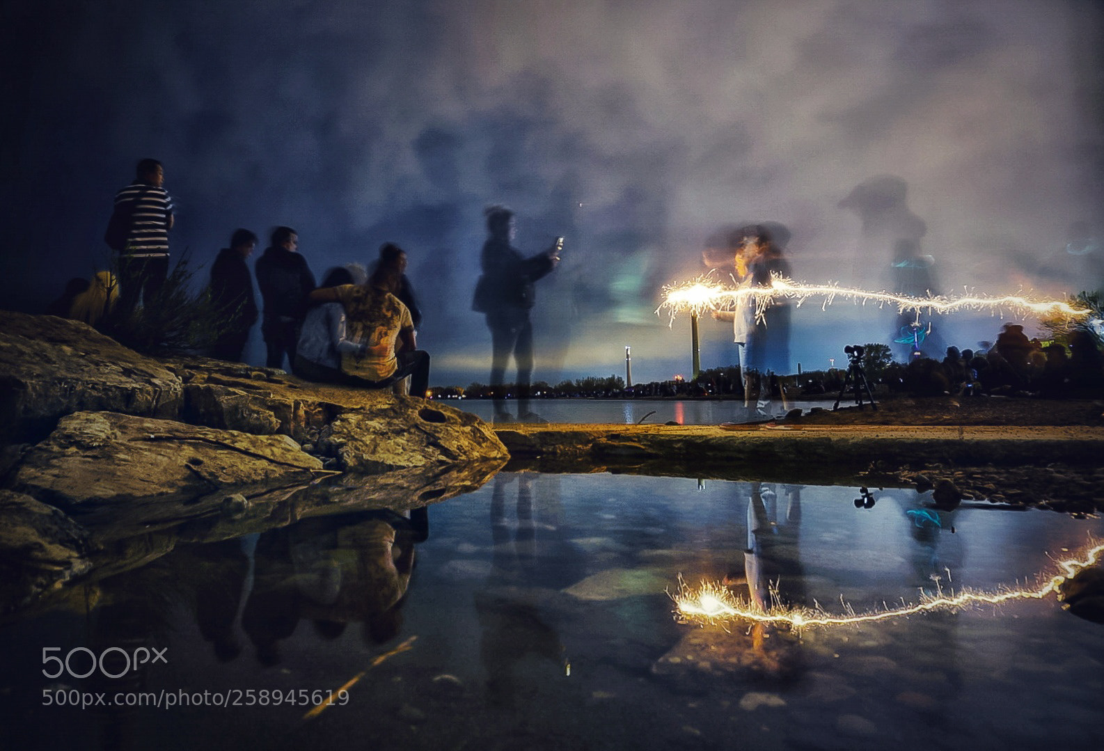 Sony a6300 sample photo. Fire work photography