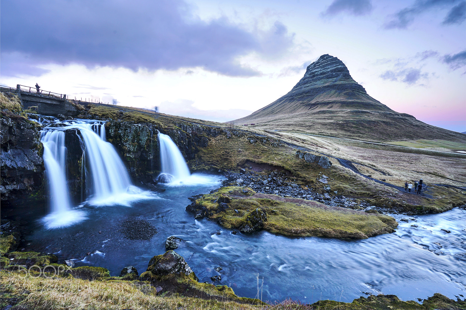 Sony a7R II sample photo. Kirkjufellsfoss photography