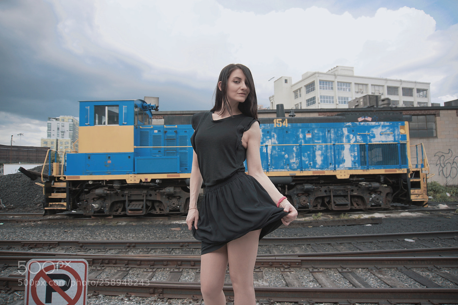 Sony a6000 sample photo. Train photography