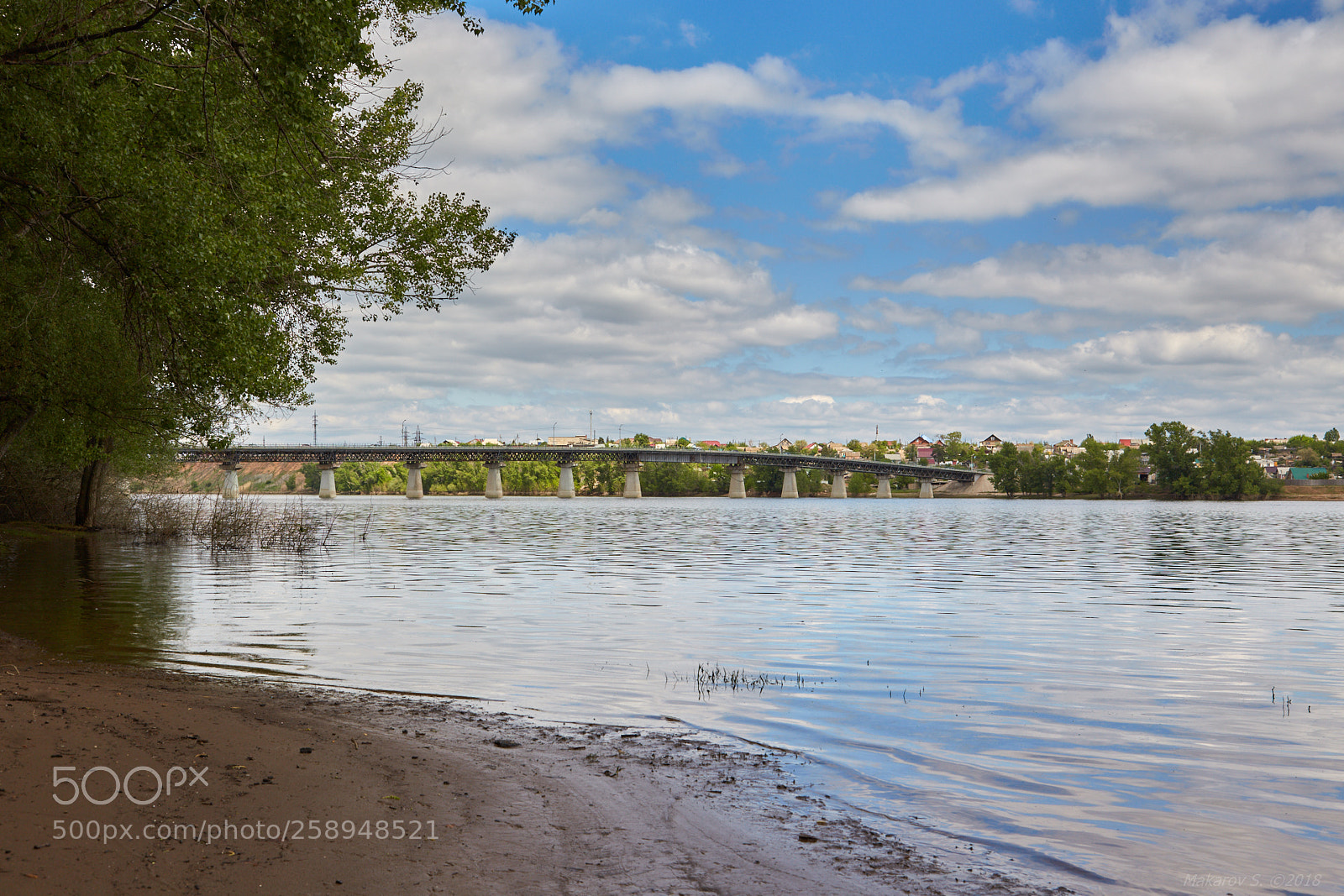Canon EOS 6D sample photo. The bridge across akhtuba photography