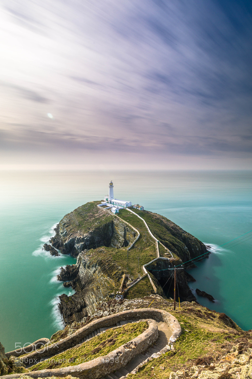 Canon EOS 5D Mark IV sample photo. South stack lighthouse photography