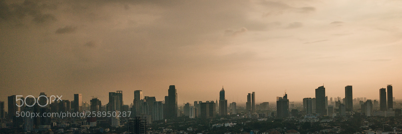DJI FC220 sample photo. Jakarta city photography