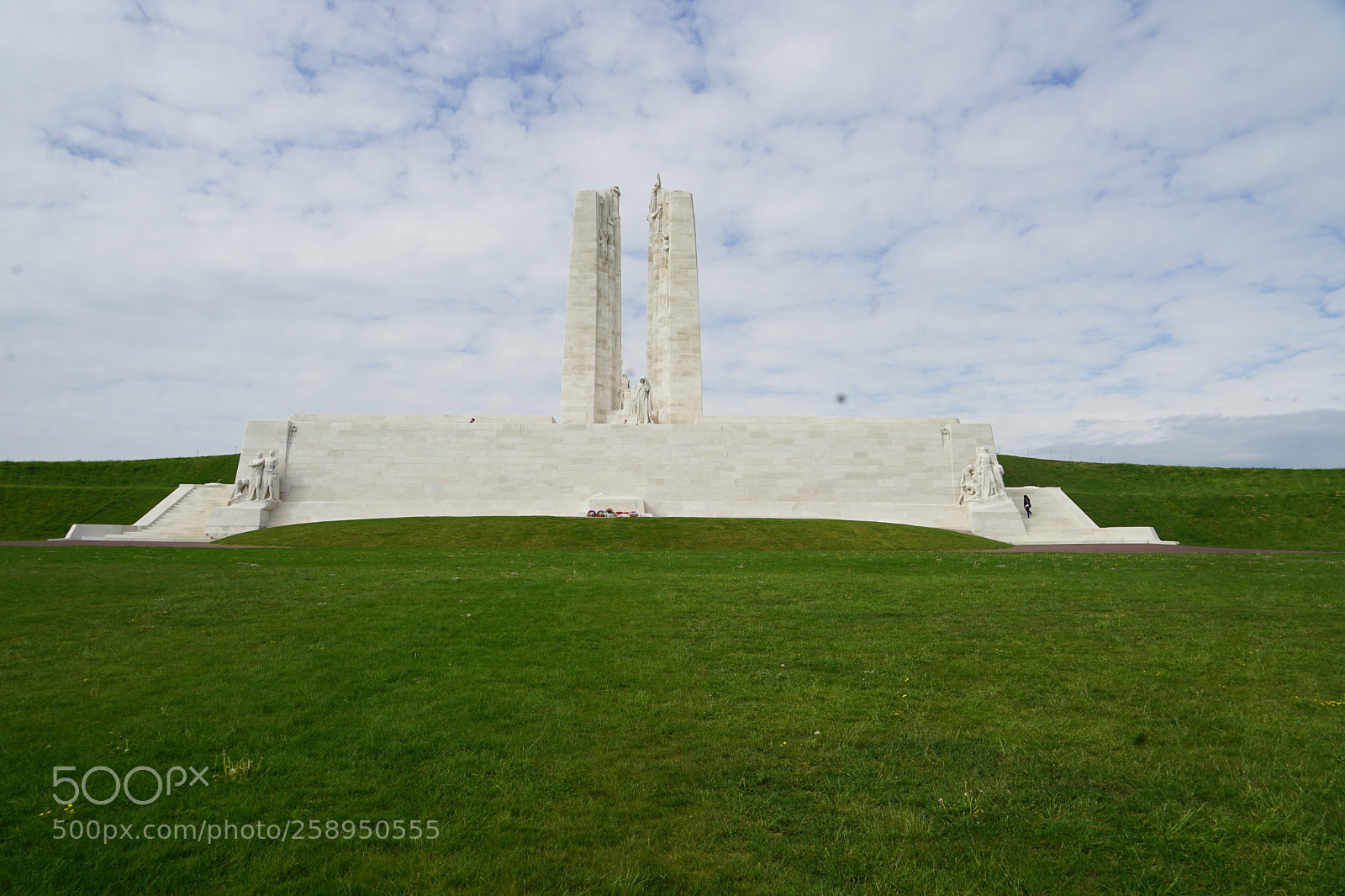 Sony a7 II sample photo. Vimey ridge canadian memorial photography