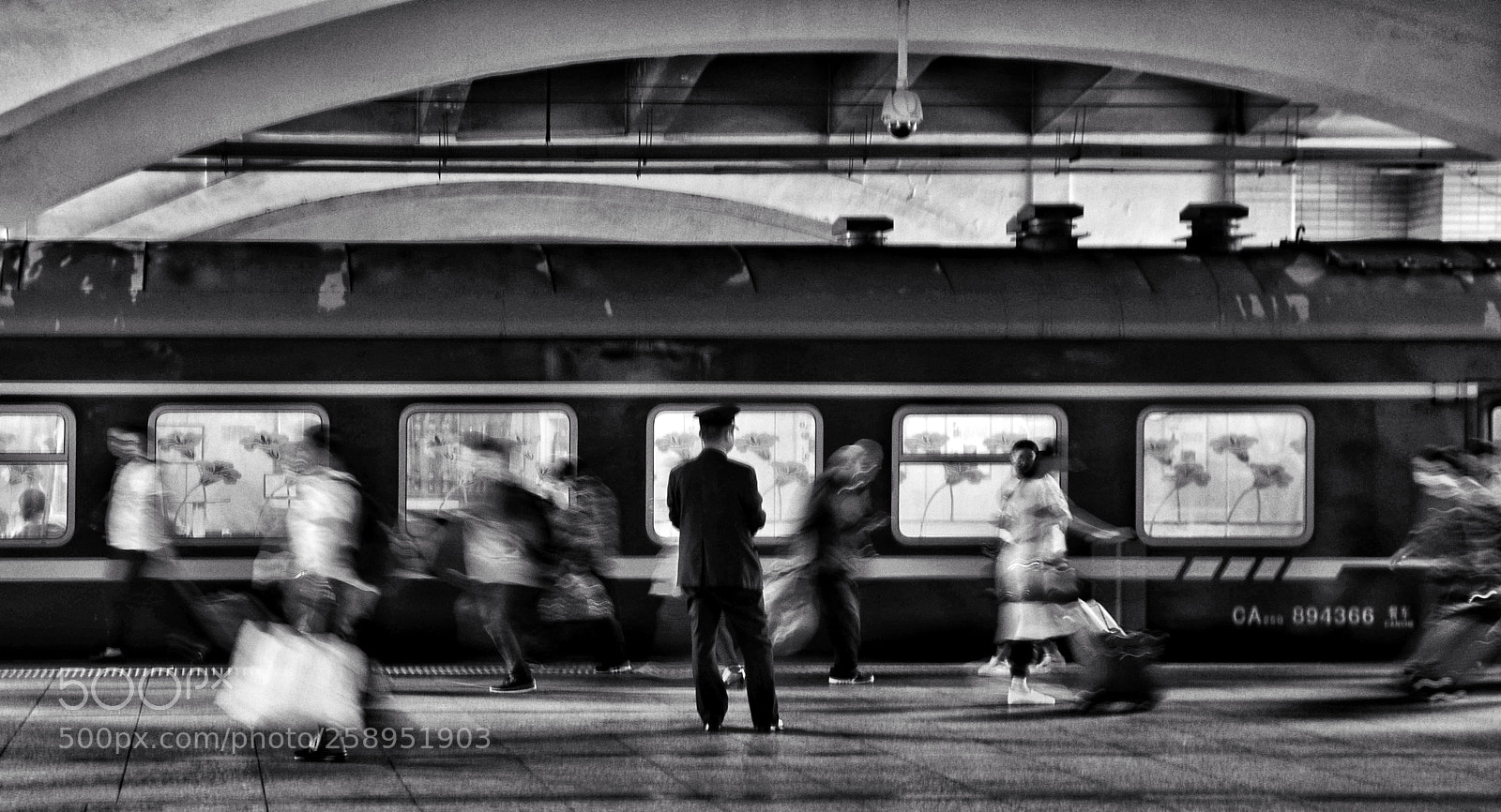 Nikon D750 sample photo. Train station photography