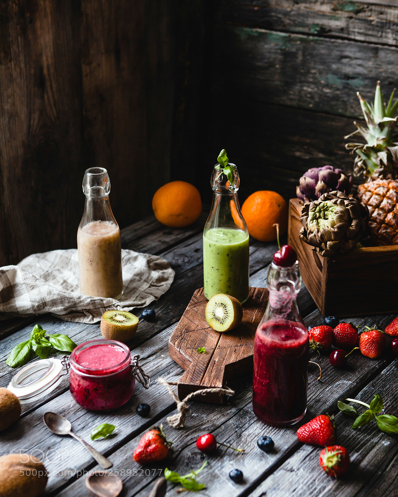 Canon EOS 5D Mark II sample photo. Smoothies photography