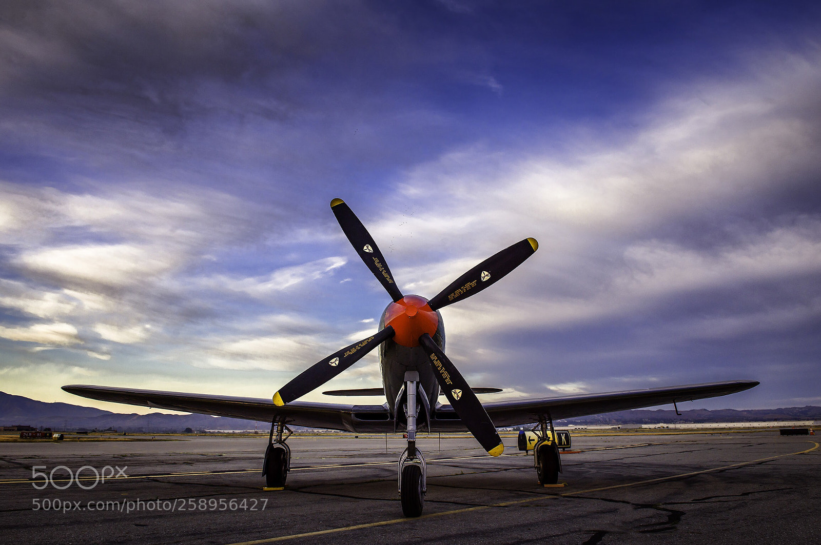 Nikon D810 sample photo. P-51 mustang  photography