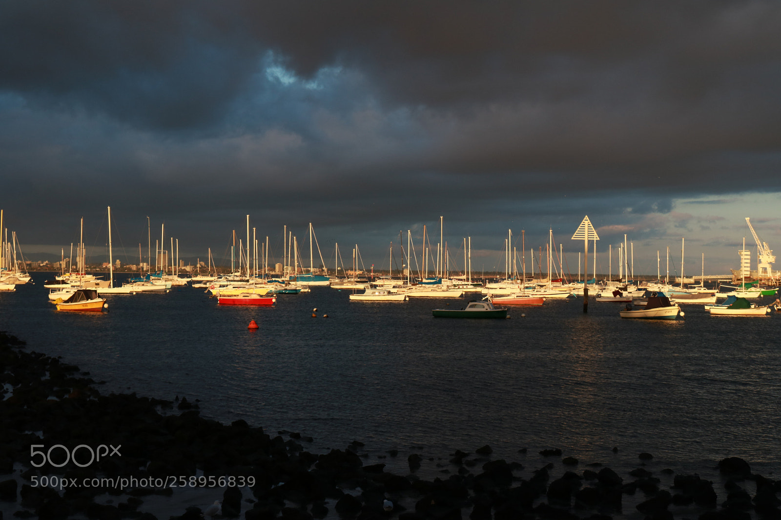Canon EOS 760D (EOS Rebel T6s / EOS 8000D) sample photo. Boats at williamstown photography
