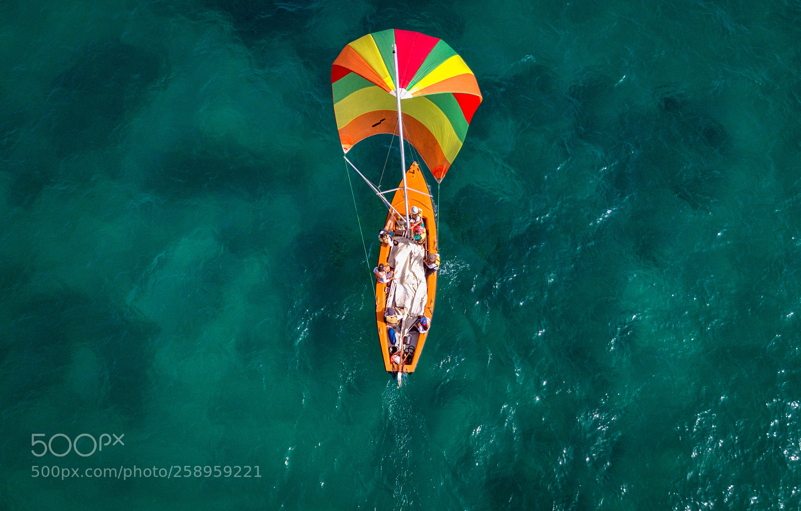 DJI FC220 sample photo. Aerial sailing photography