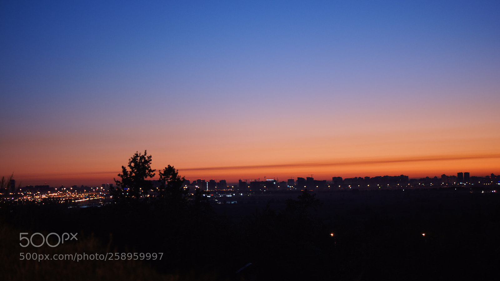 Sony SLT-A55 (SLT-A55V) sample photo. Sunset photography