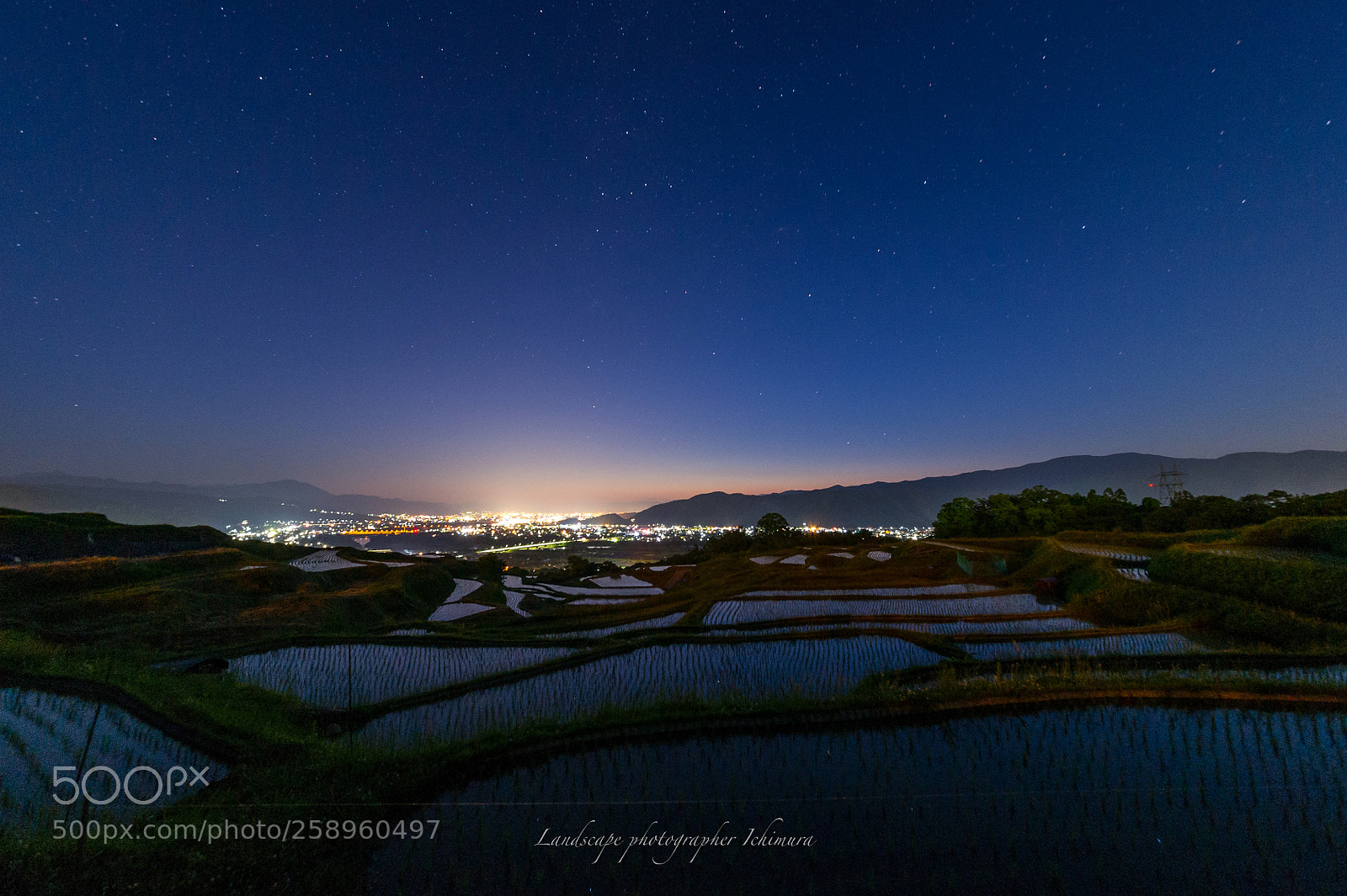Nikon D3S sample photo. Night view of tanada photography