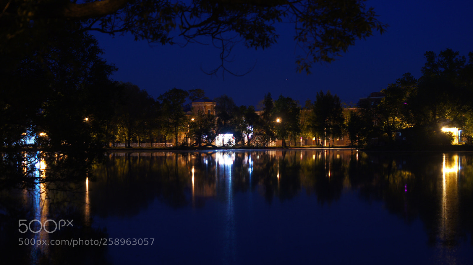 Sony SLT-A55 (SLT-A55V) sample photo. Night walk photography