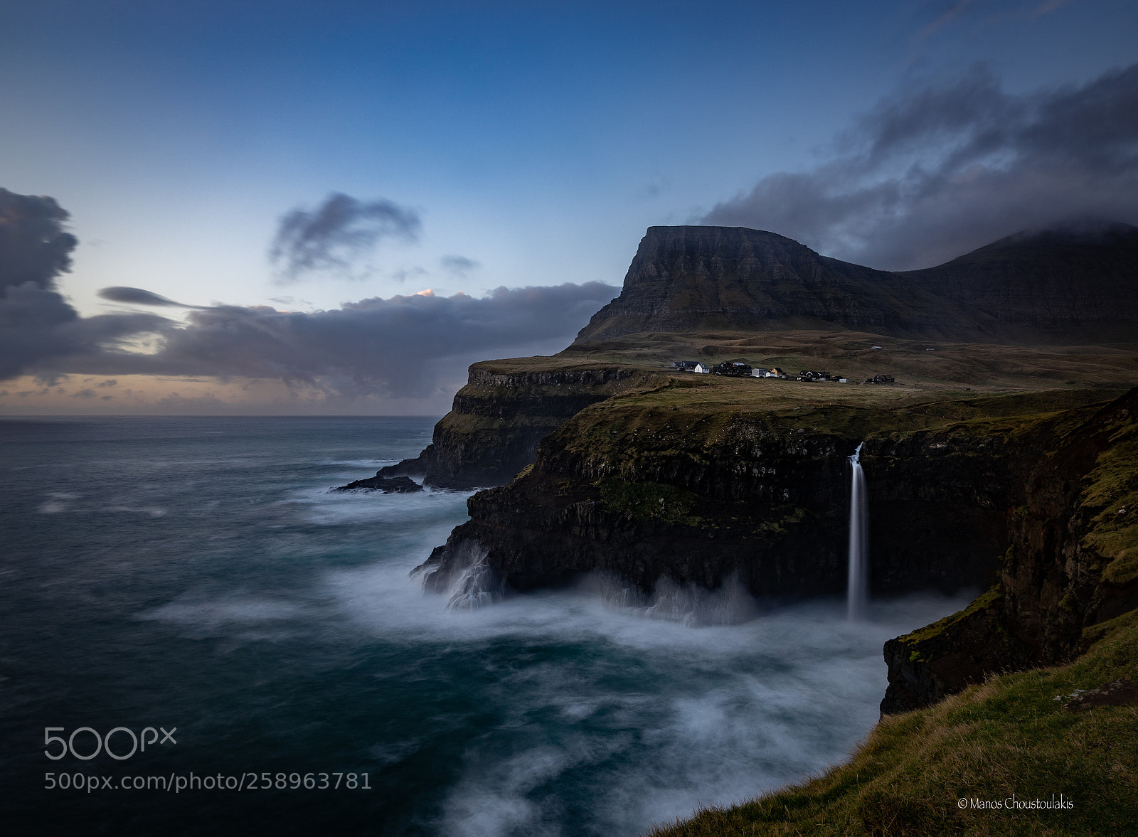 Sony a7 II sample photo. Mulafossur waterfall photography