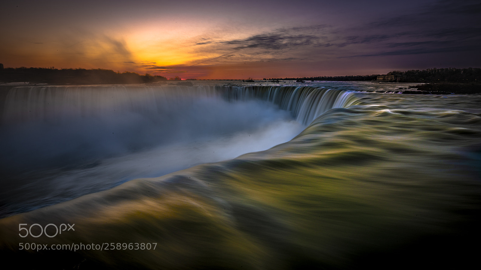 Nikon D810 sample photo. Niagara winter light photography