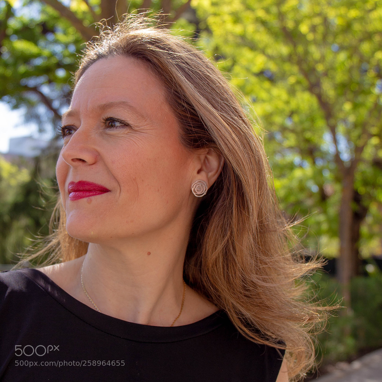 Canon EOS 6D sample photo. Red lips photography