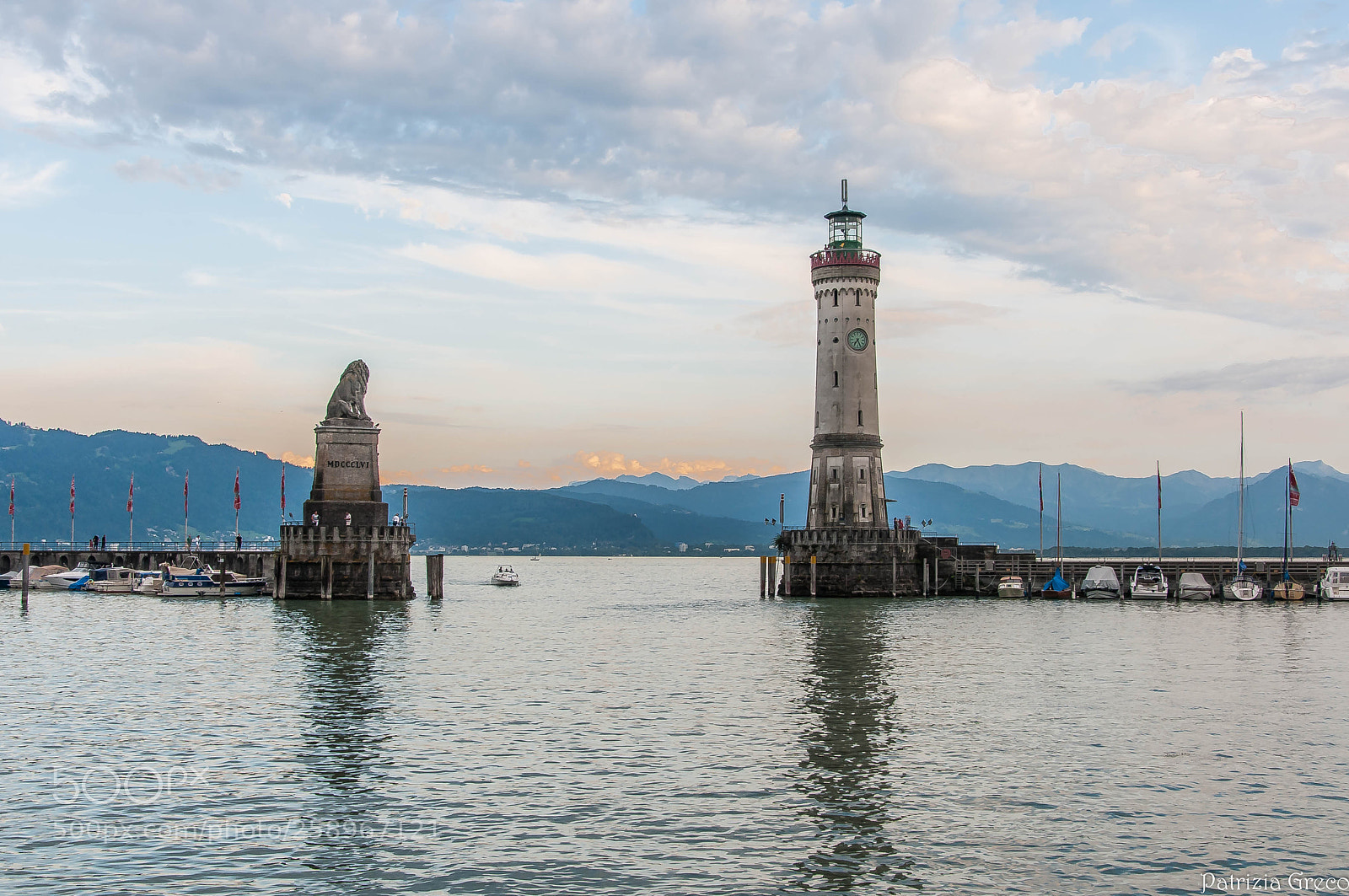 Nikon D300 sample photo. Lindau island on lake photography