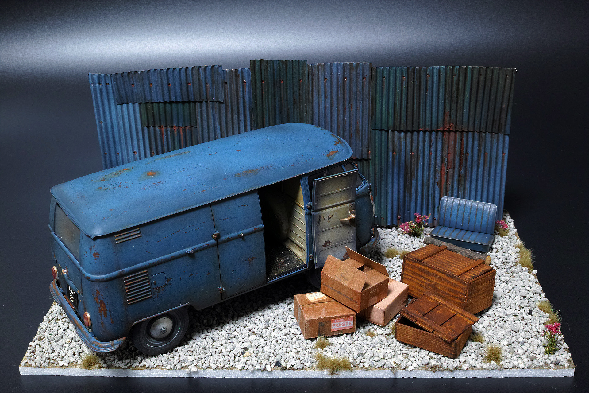 Sigma dp2 Quattro sample photo. Delivery van photography