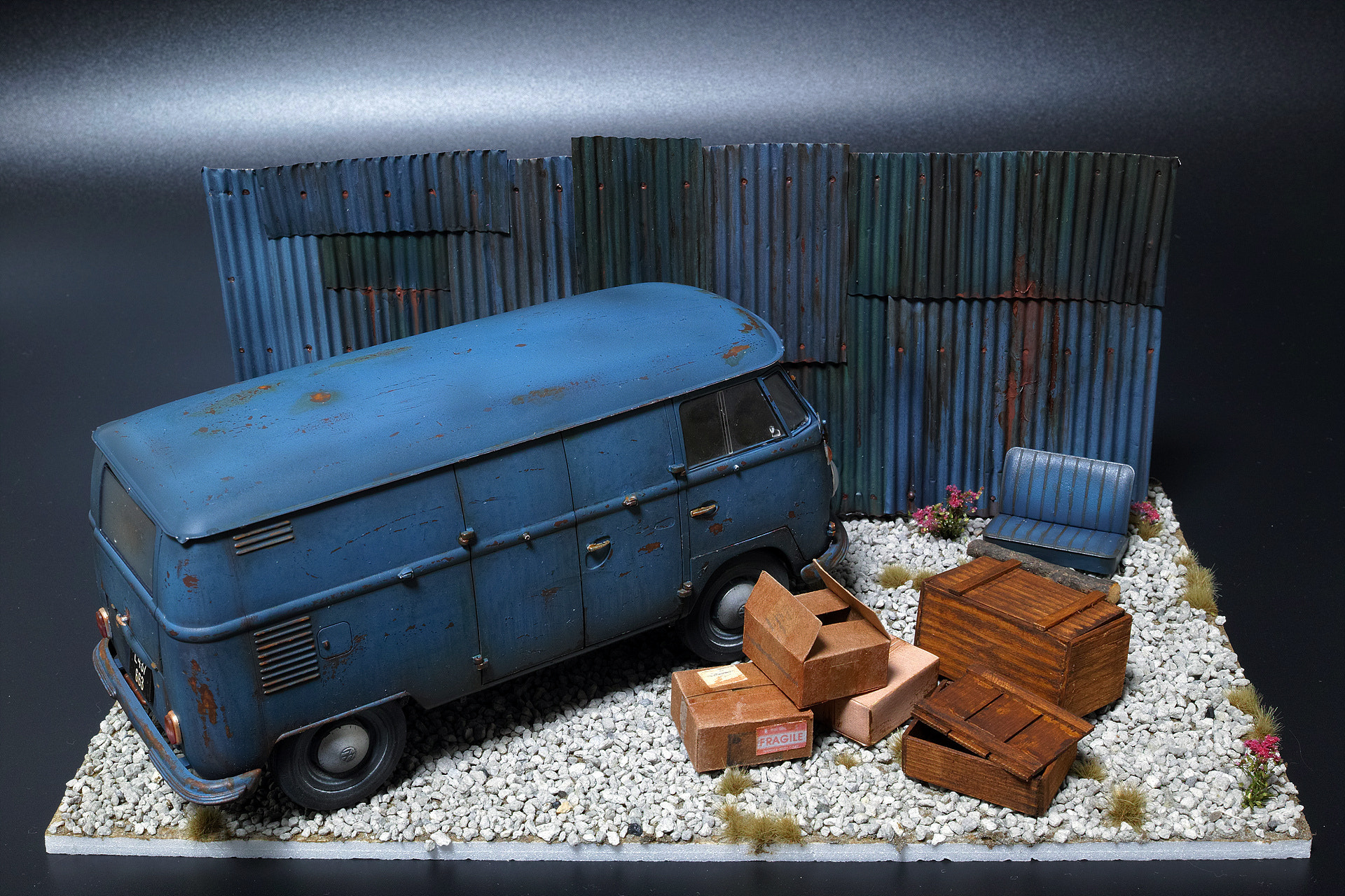 Sigma dp2 Quattro sample photo. Delivery van photography