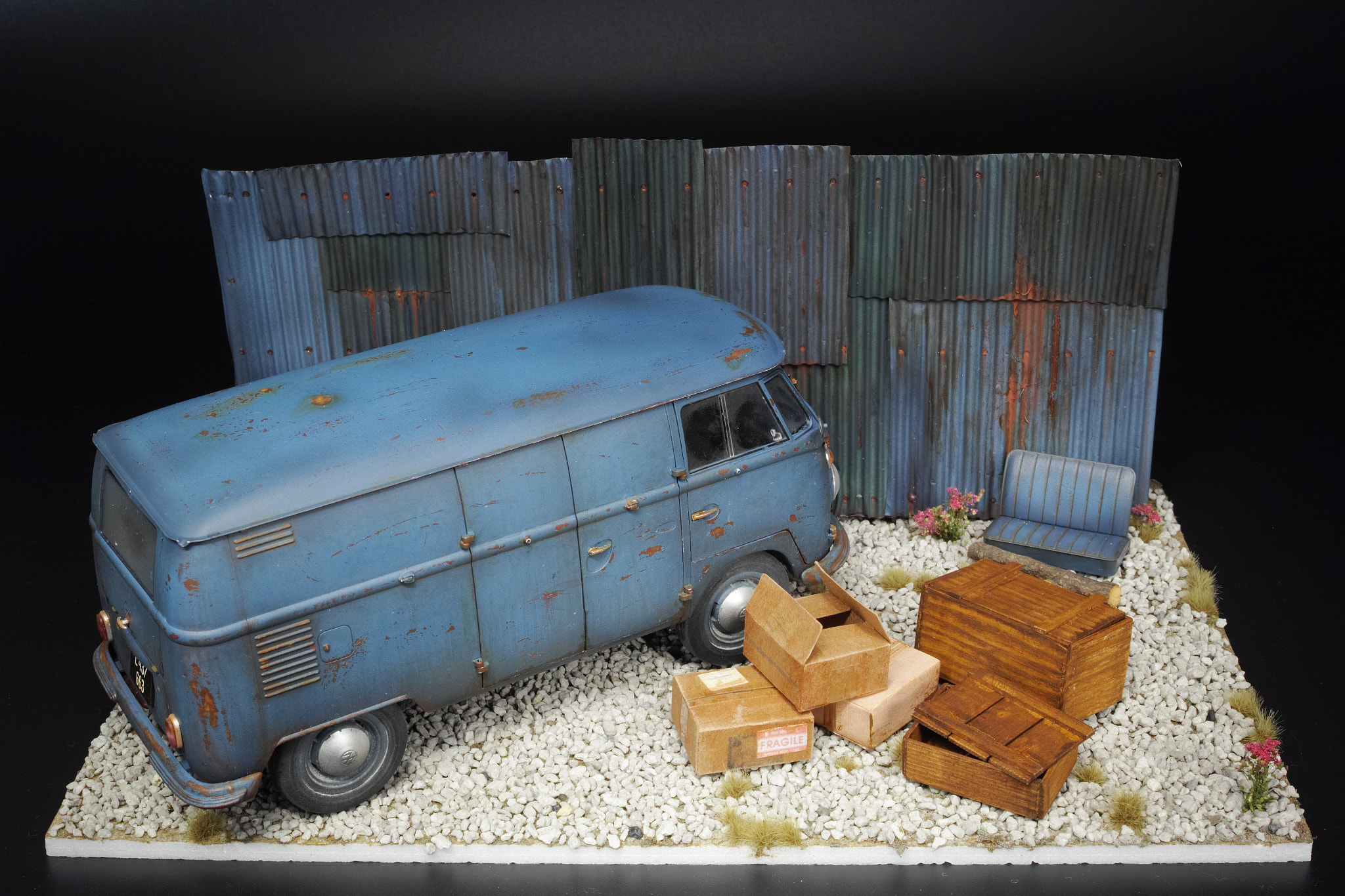 Sigma dp2 Quattro sample photo. Delivery van photography