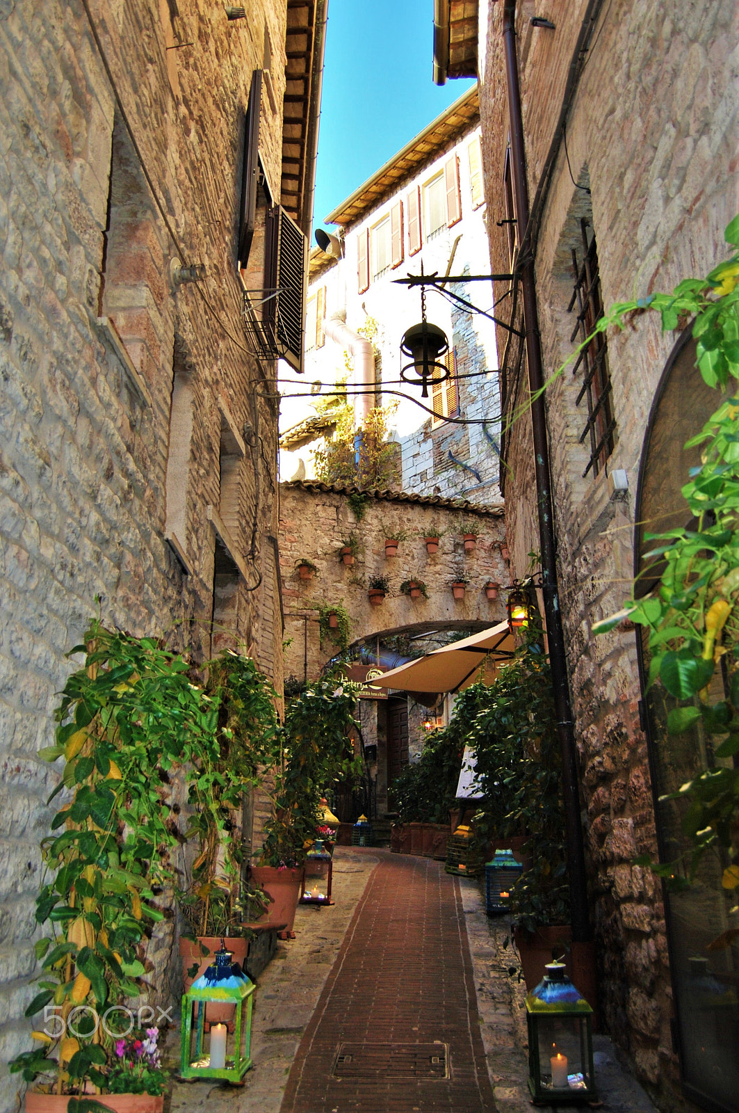Nikon D60 sample photo. Hidden passages of assisi, italy (2) photography