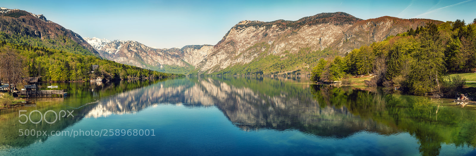 Canon EOS 7D sample photo. Bohinj panorama photography