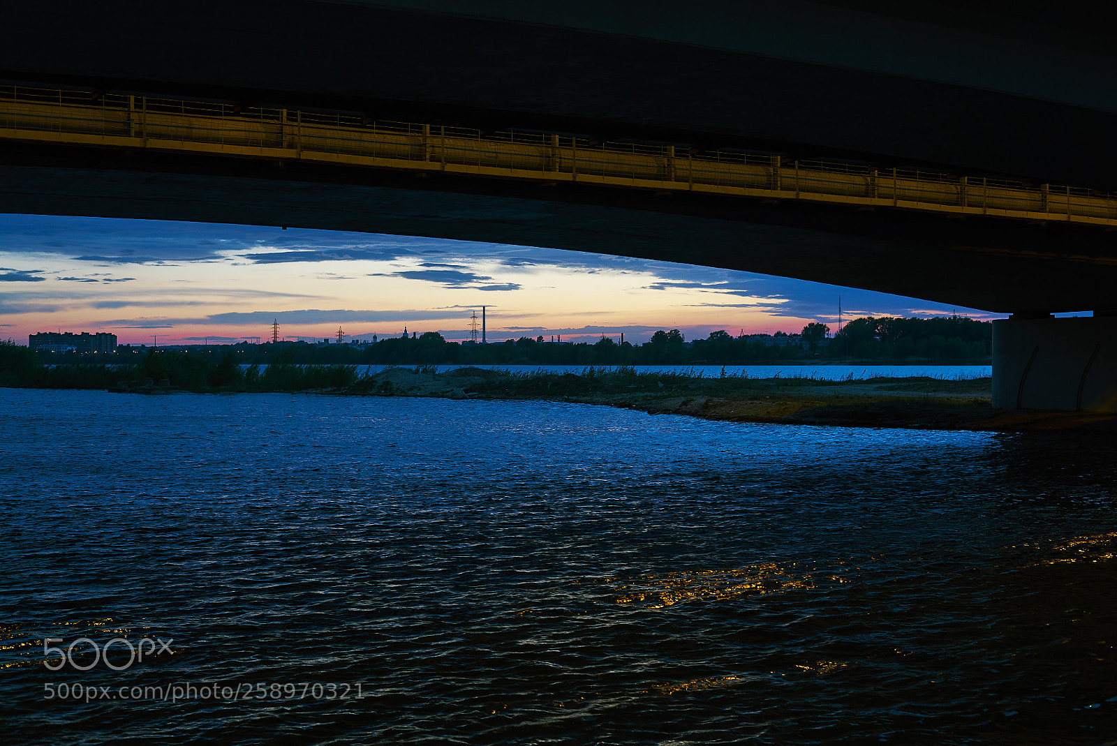 Sony a7S sample photo. Kazanka at night photography