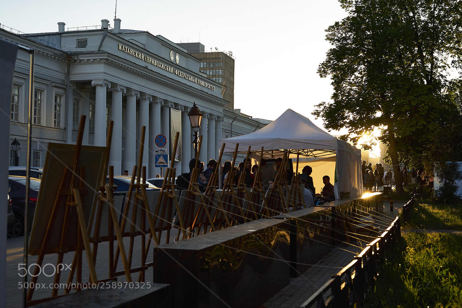 Sony a7S sample photo. Kazan federal university photography