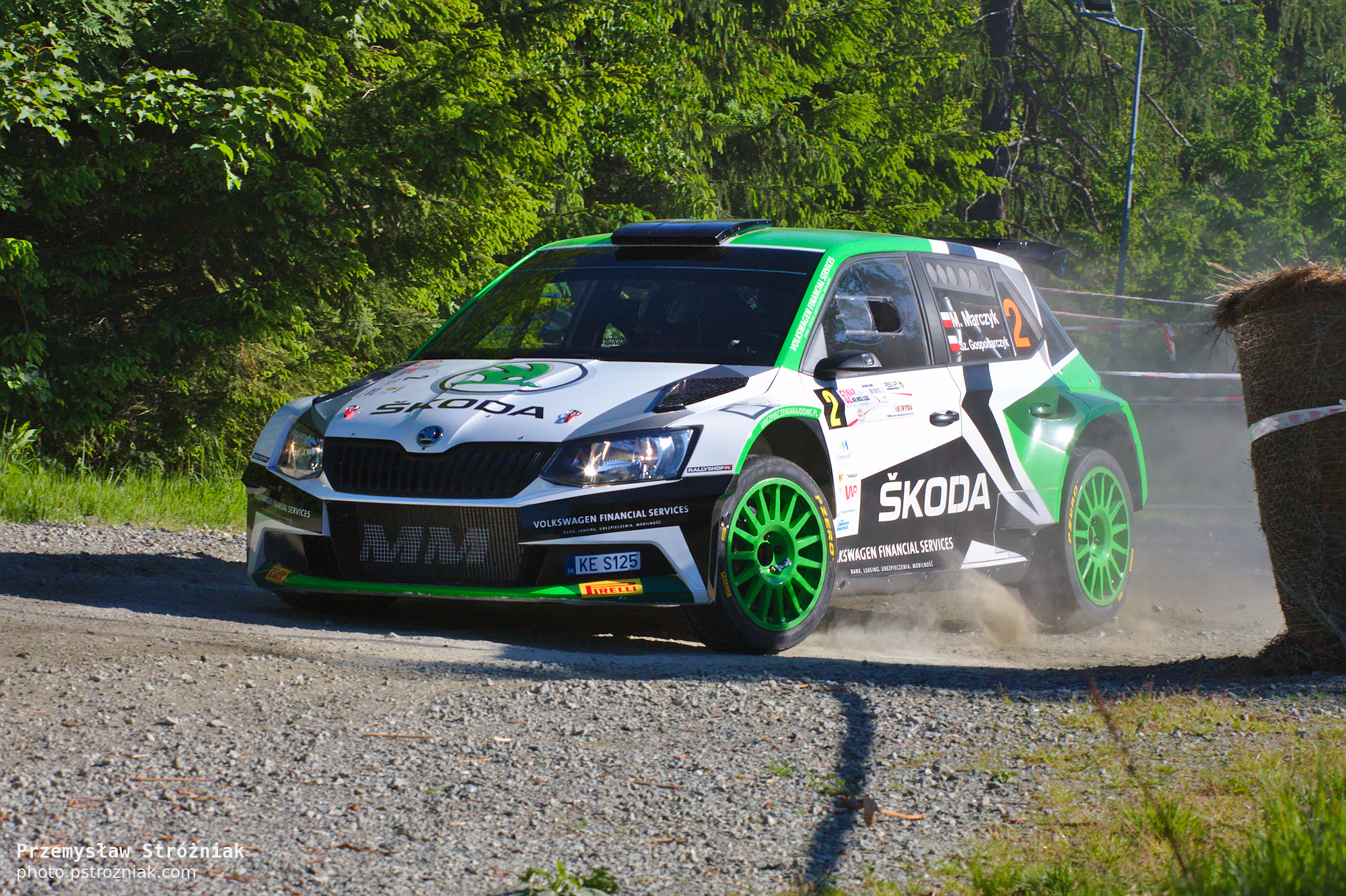 Canon EOS 40D sample photo. Skoda fabia r5 - lower silesian rally poland photography