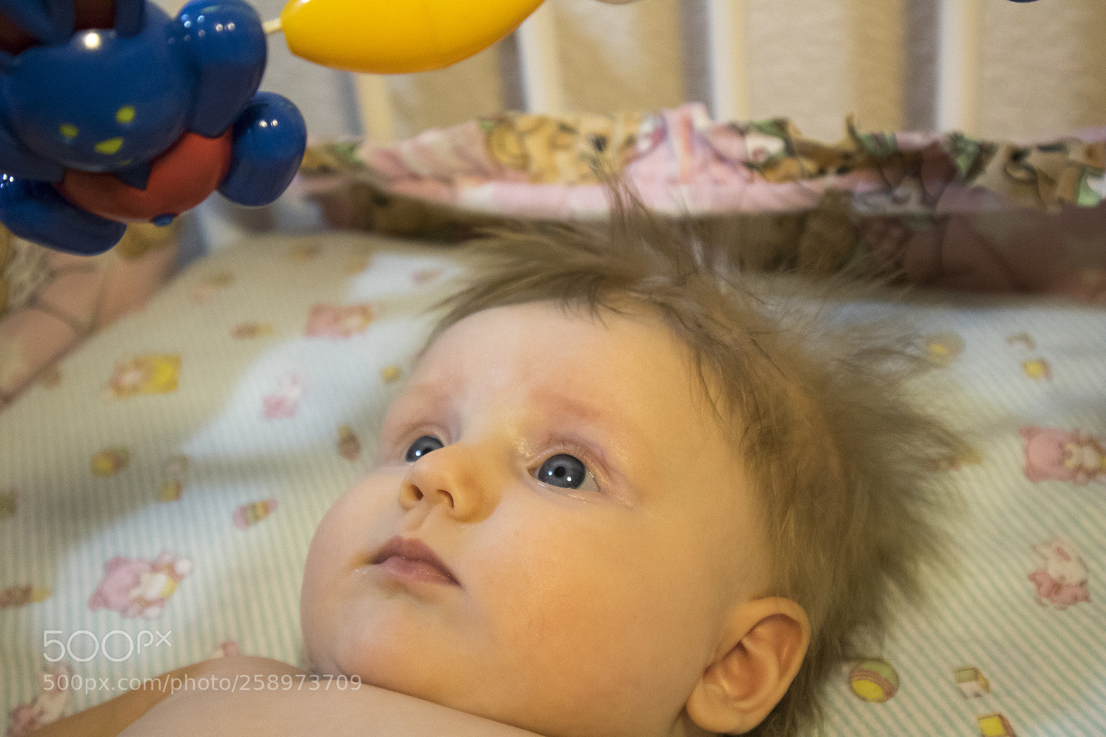 Canon EOS M10 sample photo. Baby in a bed photography