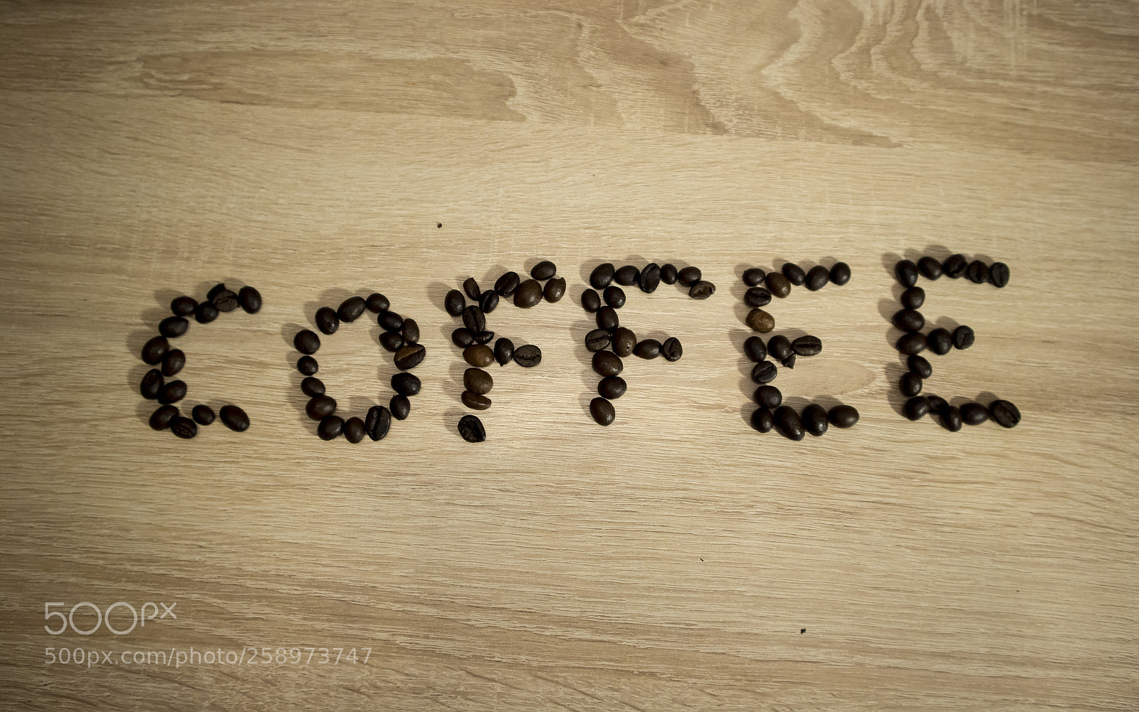 Canon EOS M10 sample photo. Coffee word on a photography