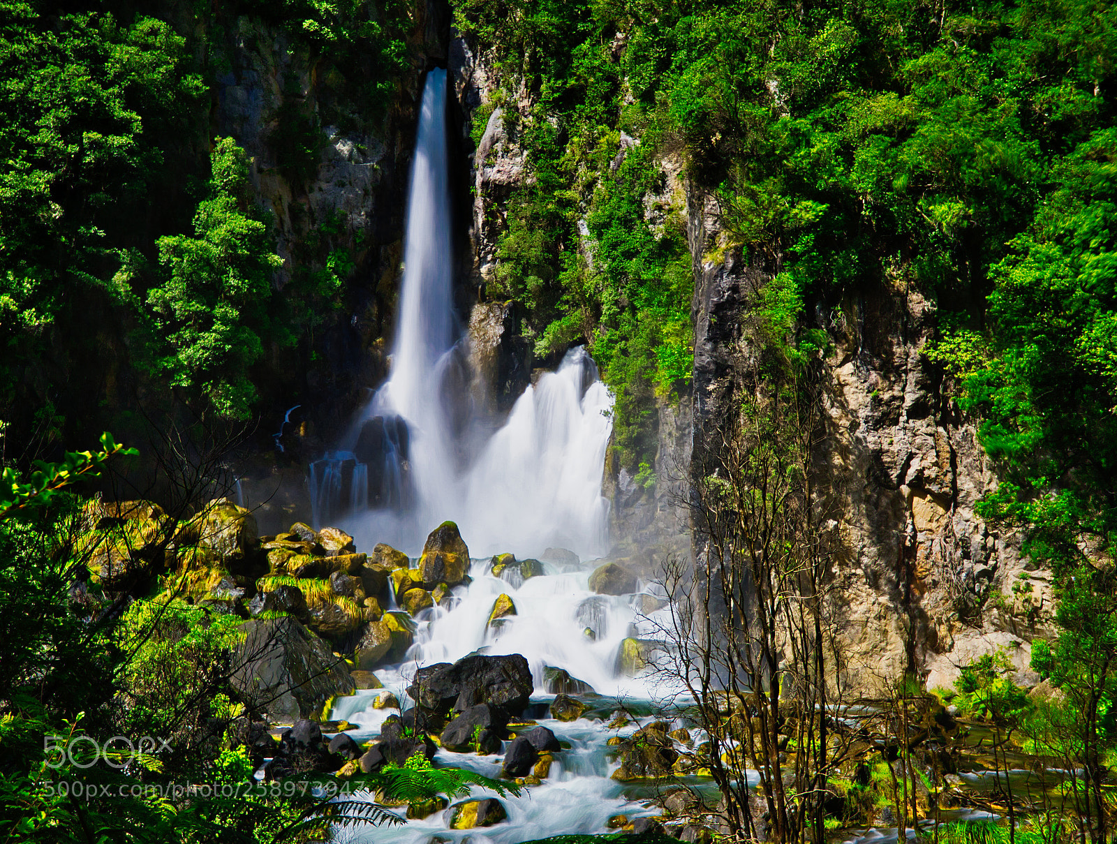 Nikon D7500 sample photo. Tarawera falls photography