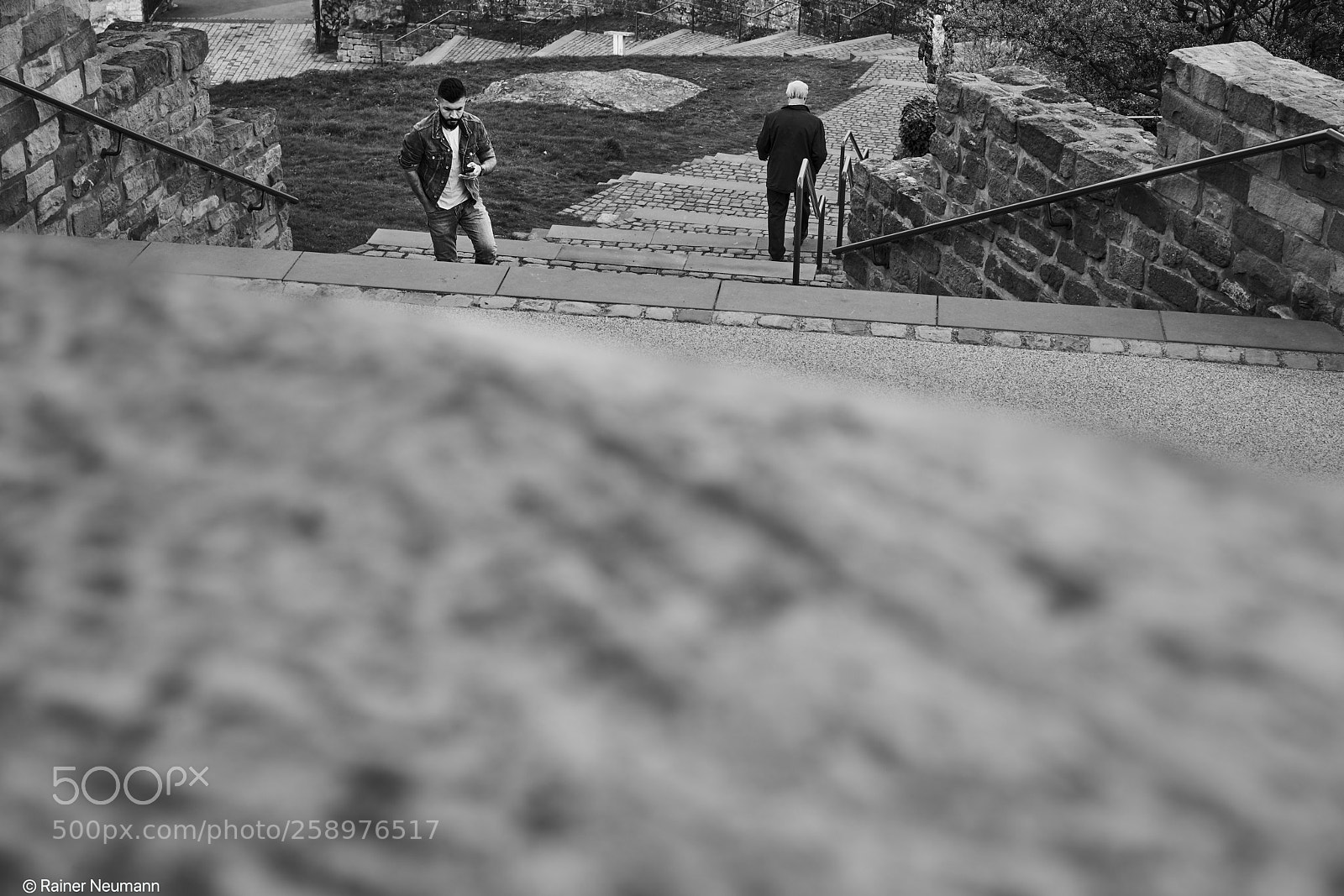 Sony a7R II sample photo. Hambacher schloß b&w photography