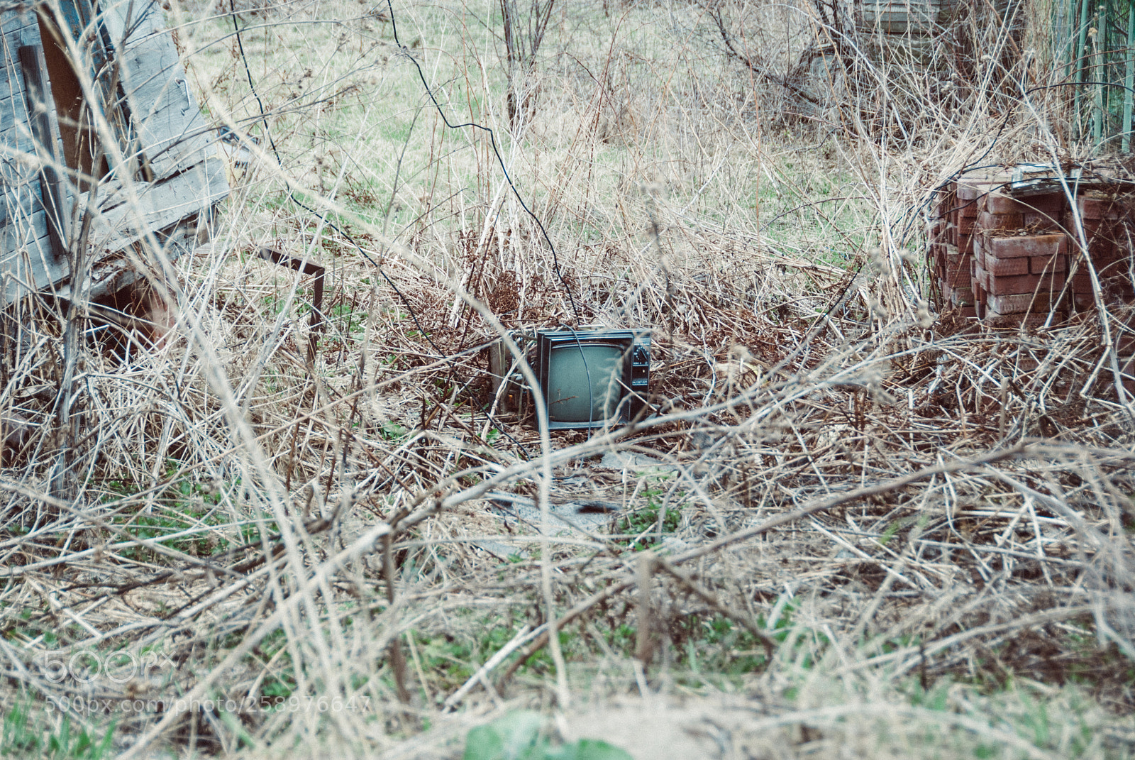 Nikon D3000 sample photo. Tv photography