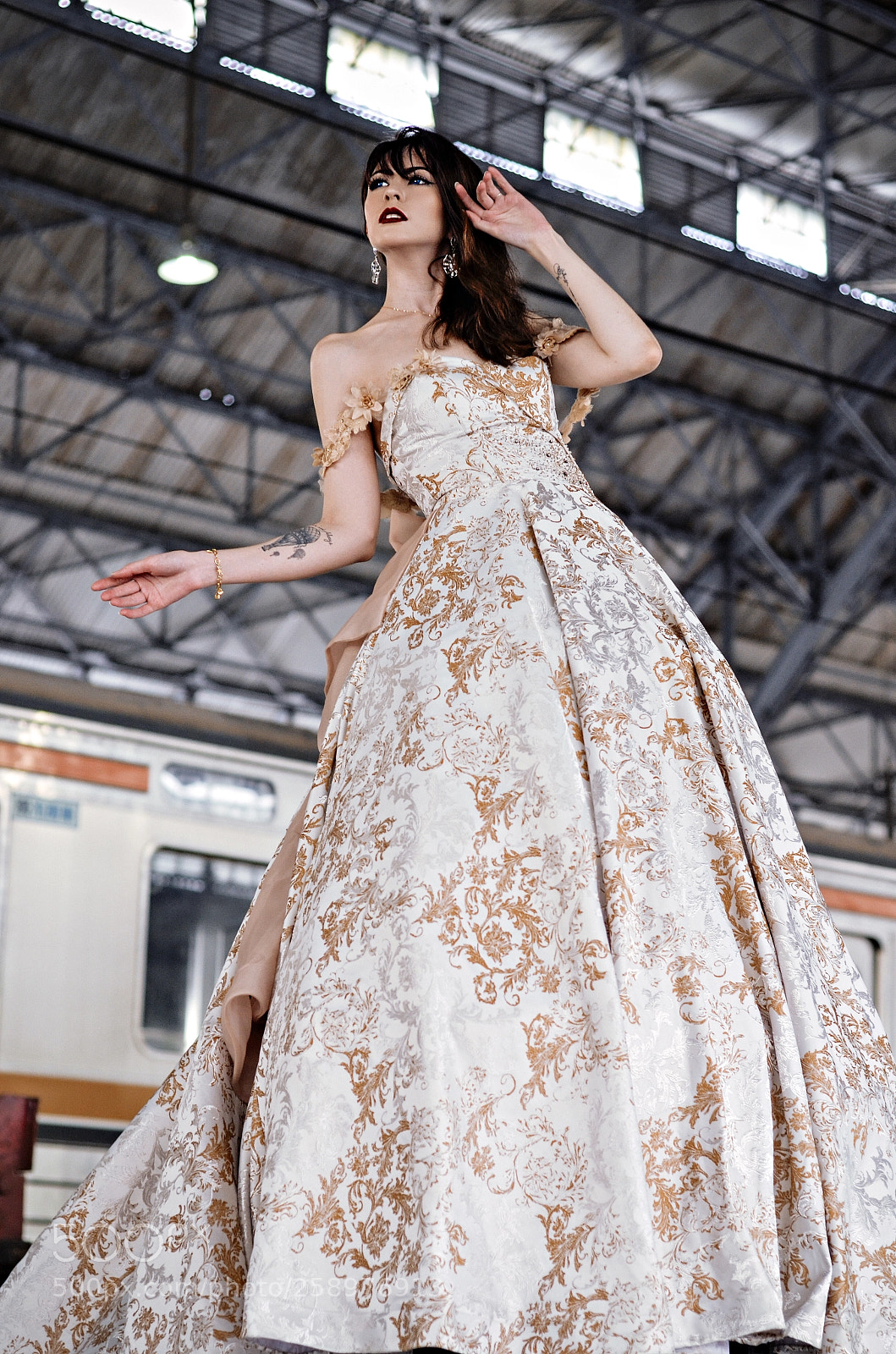 Nikon D7000 sample photo. " beauty women in dress " photography