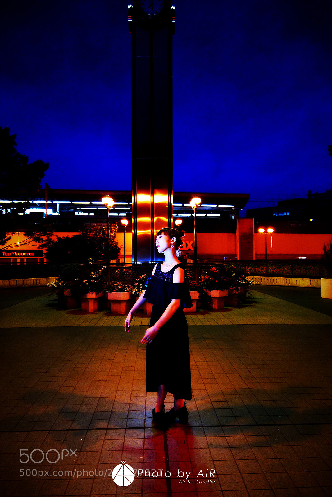 Sony SLT-A77 sample photo. Dancer in the night photography
