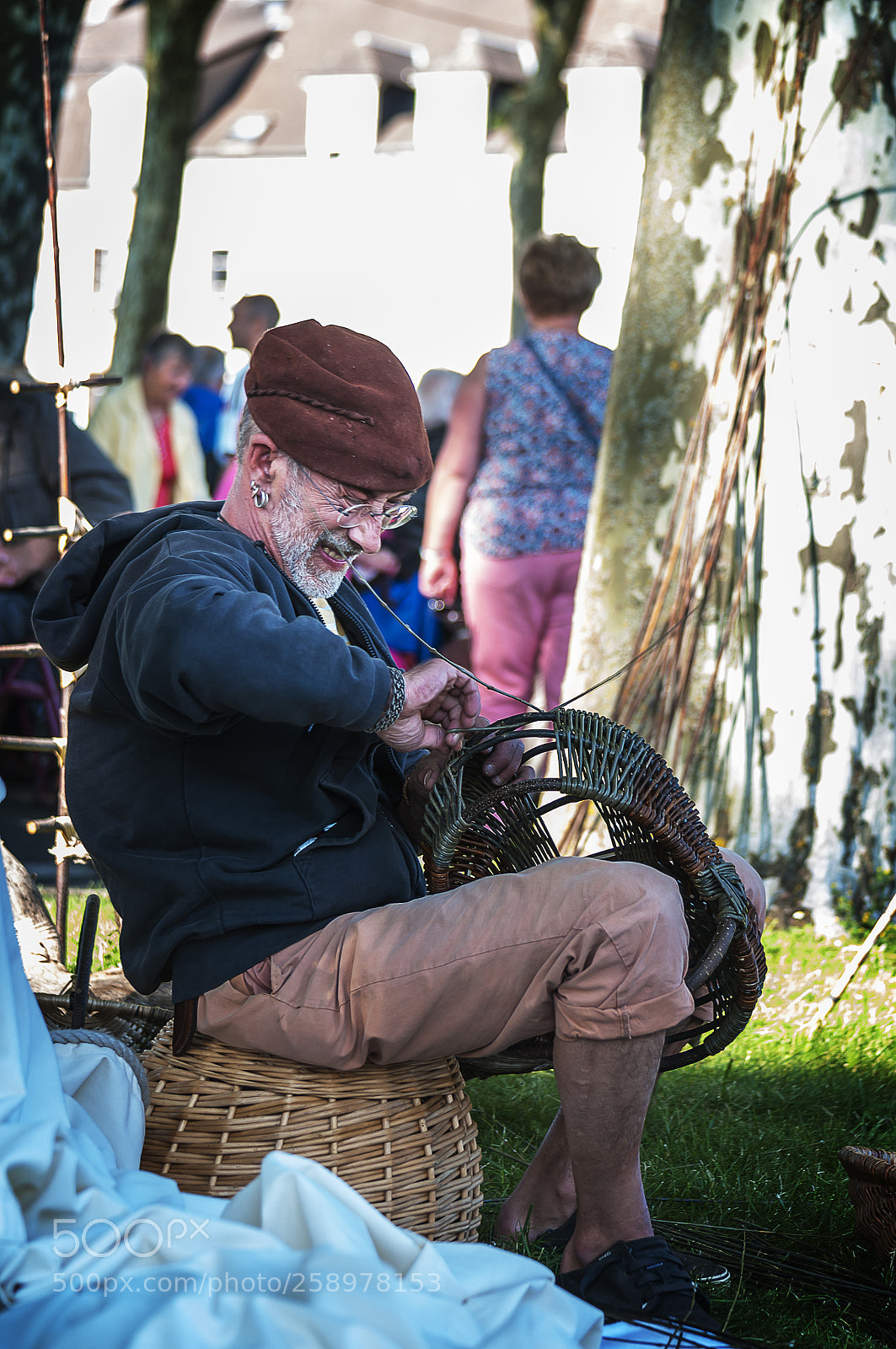 Nikon D300S sample photo. The basket maker le photography