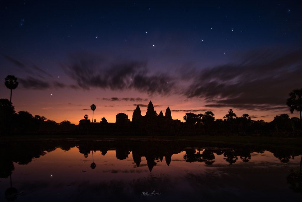 Angkor Wat Sunrise by Mathew Browne on 500px.com
