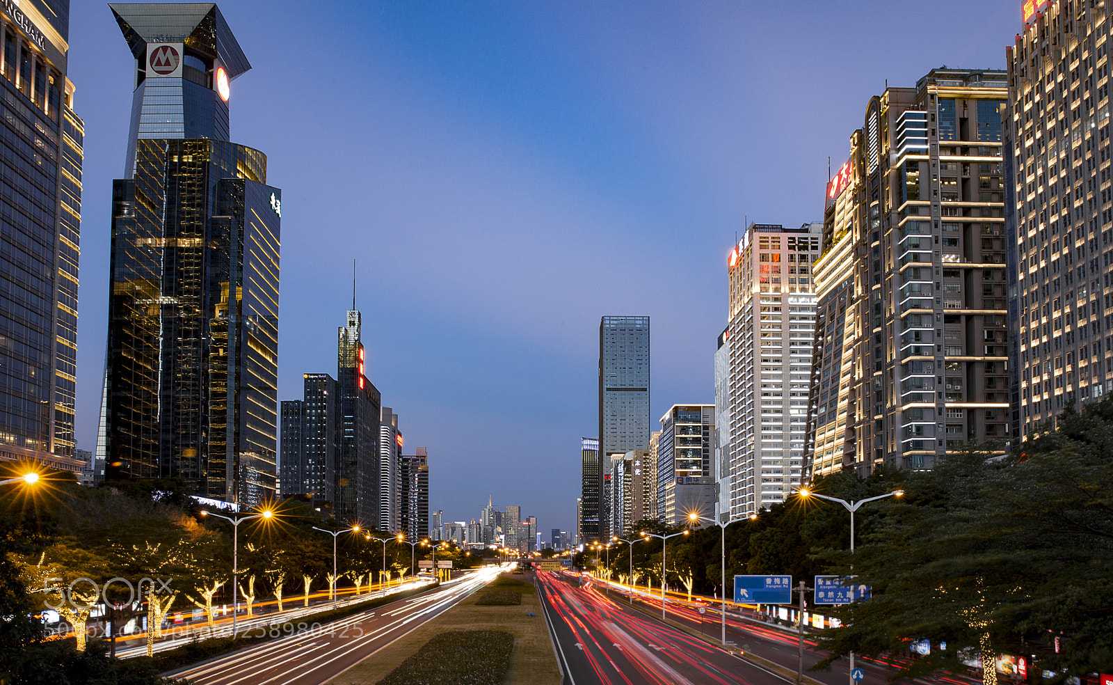 Canon EOS 5D Mark II sample photo. Futian cbd photography