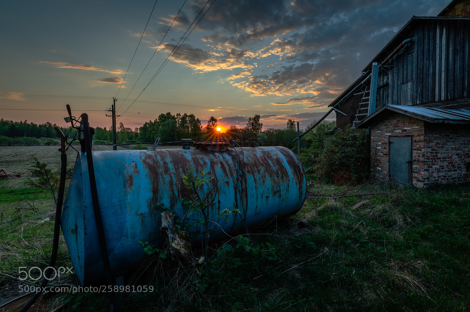 Nikon D850 sample photo. Abandoned container photography