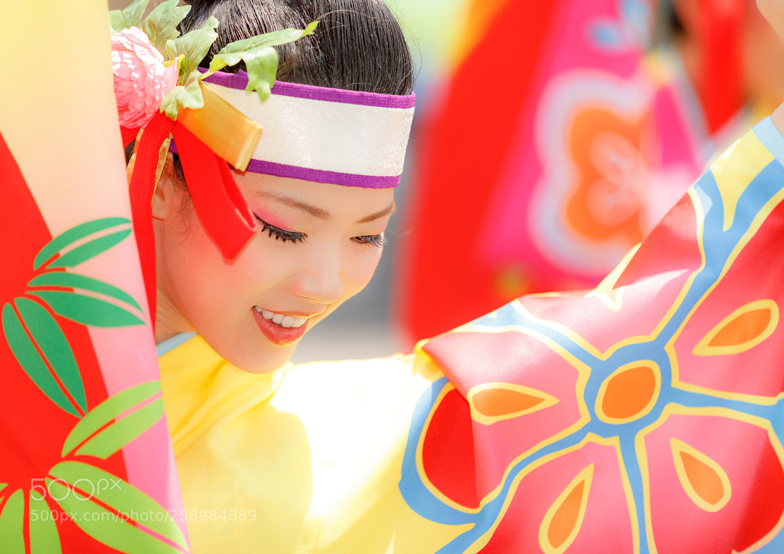 Canon EOS 5D Mark IV sample photo. Yosakoi girl photography