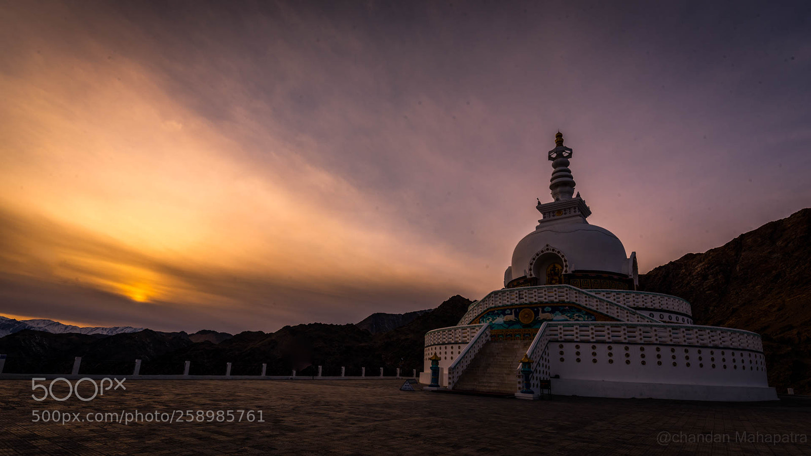 Nikon D750 sample photo. Shanti stupa edit photography